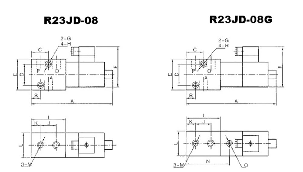 R23jd Series Air Compressor Parts Water Solenoid Valve 24V
