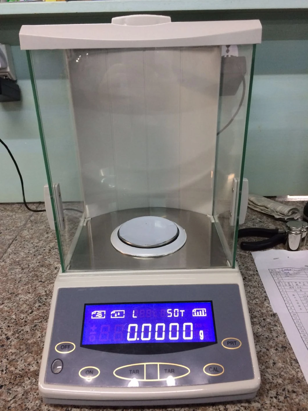 Fa Series 0.1mg Precision External Calibration Balance Analytical Balance for Laboratory