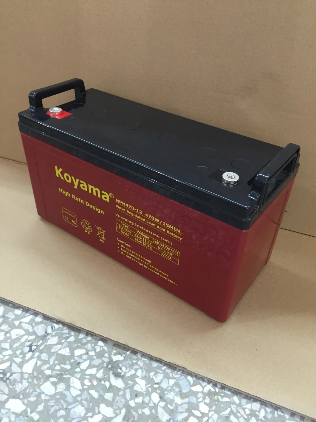 12V 150ah Maintenance Free Lead Acid Battery Solar Battery Nph520-12