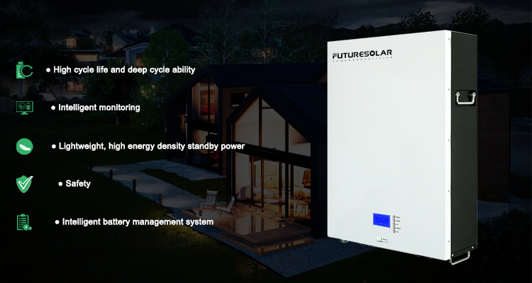 48V High Energy Density Standby Power Supply Solar Battery