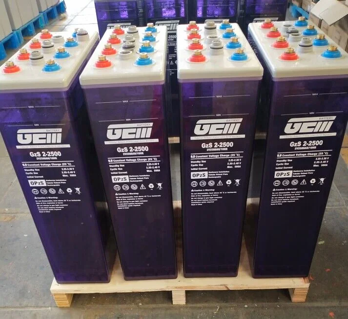 GEM Battery I GzS Series High quality Flooded-Vented-Wet batteries OPzS 2V 1000Ah