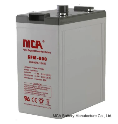2V 600ah Recharge White Yellow Red AGM Battery for UPS