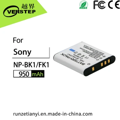 Lithium-Ion Polymer Camera Battery Np-Bk1 /Fk1 with Factory Direct Sale Price for Sony Cyber-Shot Series