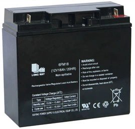 12V18ah Gel Standby Power Battery for Electrical Tools