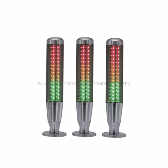 Om Series DC 24V Industrial CNC Machine 3 Layer LED Alarm Signal Tower Light