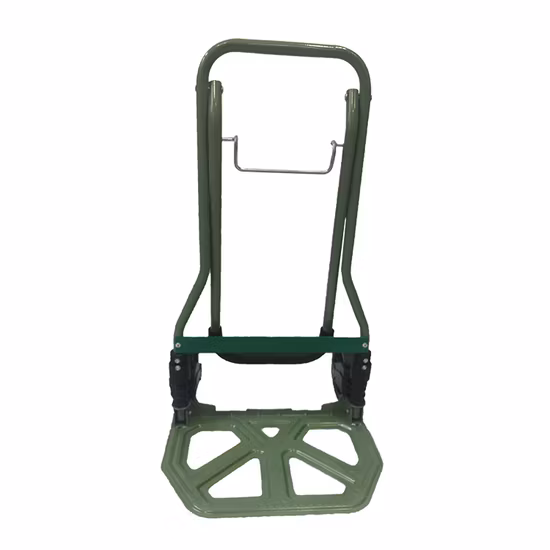 150kgs-350kgs Foldable Platform Hand Truck Trolleys with Rubber Wheels (Np Series)