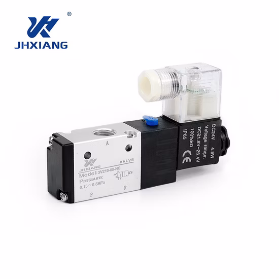 4V300 Series Airtac Type Two Positon Five Way Pneumatic Solenoid Valves 24V 220V