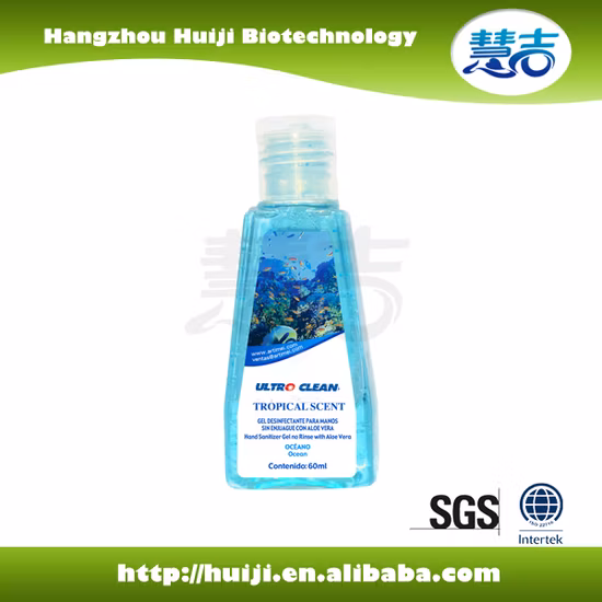 60ml Antibacterial Hand Washing Gel Without Water